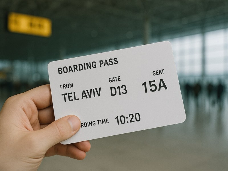 איך לטוס בכיוון אחד בלי להסתבך בצ’ק-אין&nbsp;✈️