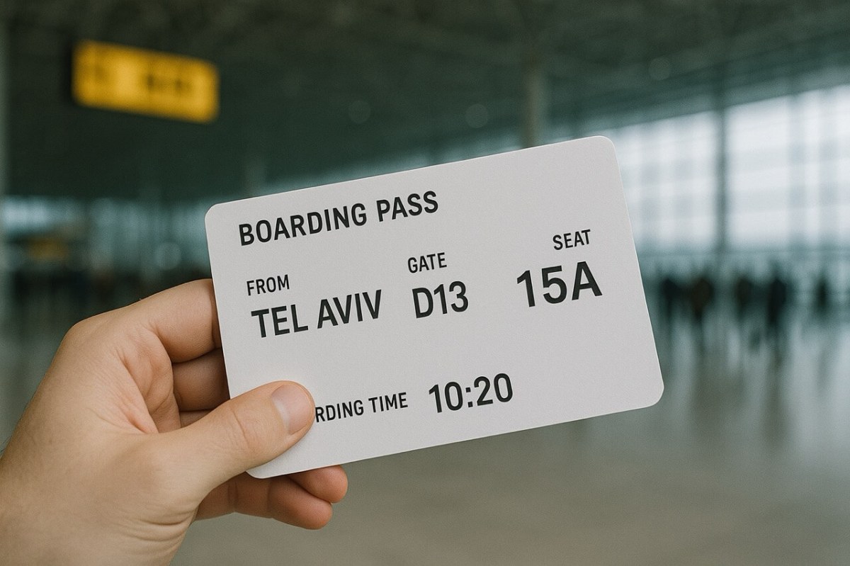 איך לטוס בכיוון אחד בלי להסתבך בצ’ק-אין&nbsp;✈️