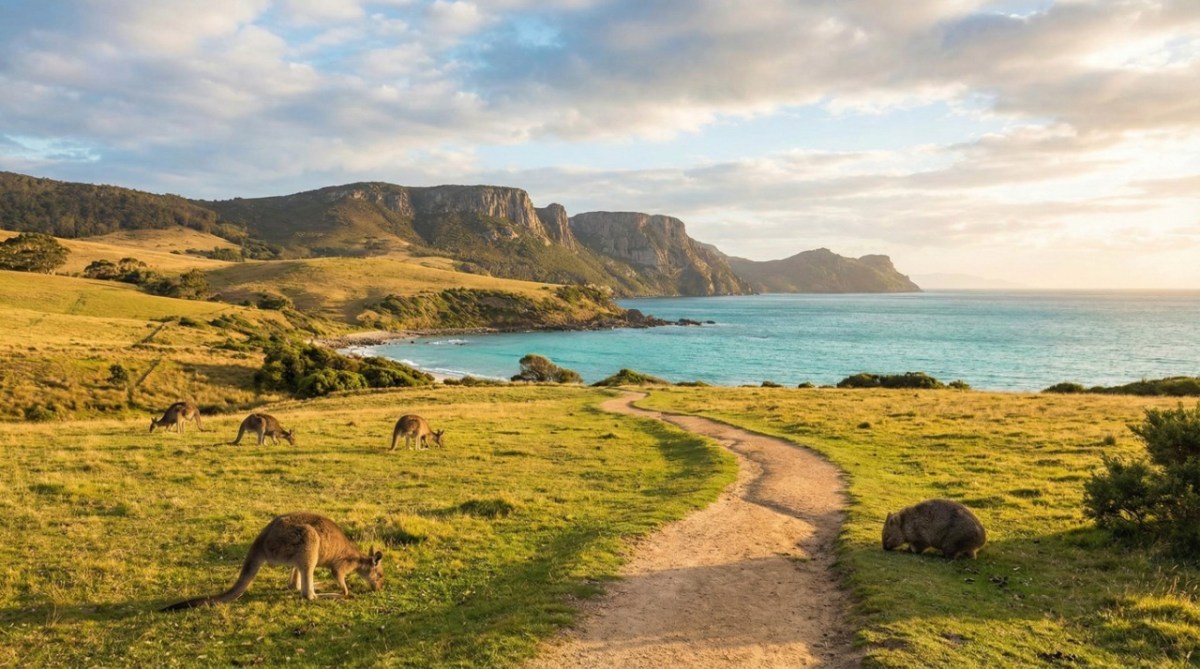 הרגע שבו דמעתי מול קנגורו: מסע לאי מריה, פנינת הטבע של טסמניה 🦘&nbsp;🇦🇺