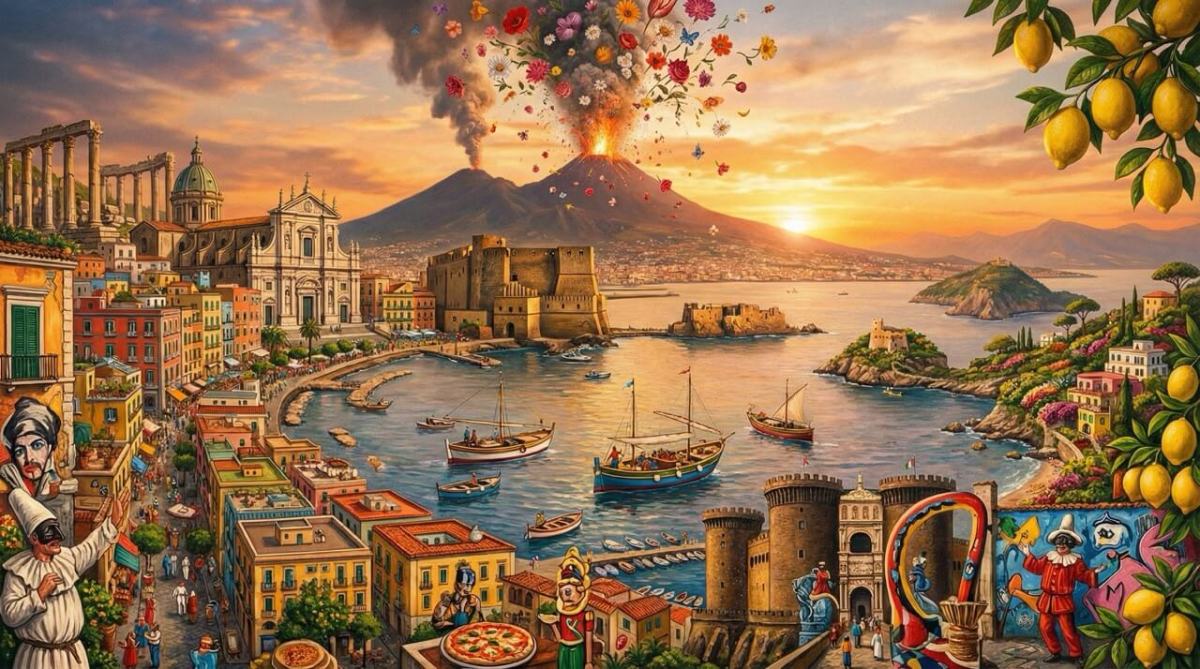 נאפולי, איטליה: מבולגנת, מלוכלכת, מטריפה ומהממת!&nbsp;🇮🇹